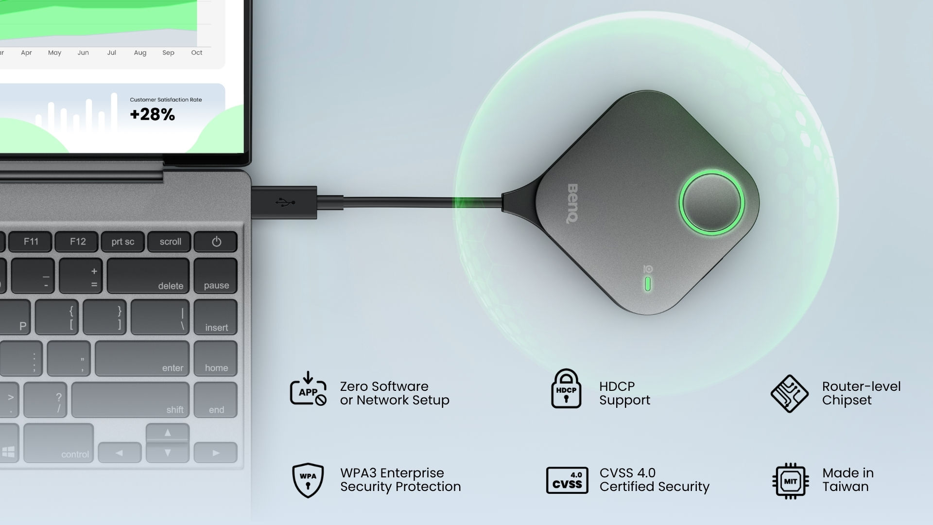 The InstaShow® VS25 and WDC25 redefine meeting room security standards 