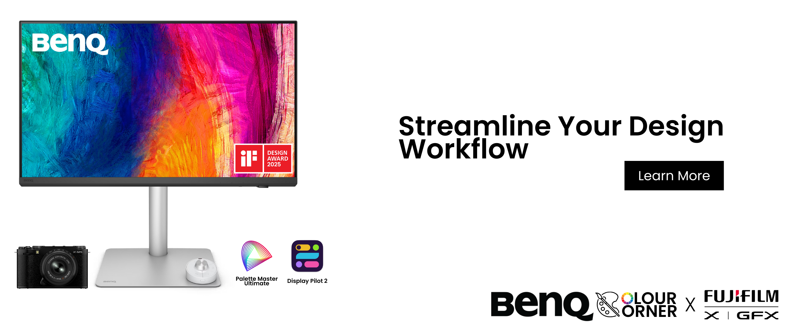 BenQ Colour Corner - Page Header with CTA (4)