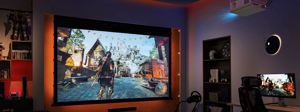 Delve into Game Worlds with BenQ Gaming Projectors