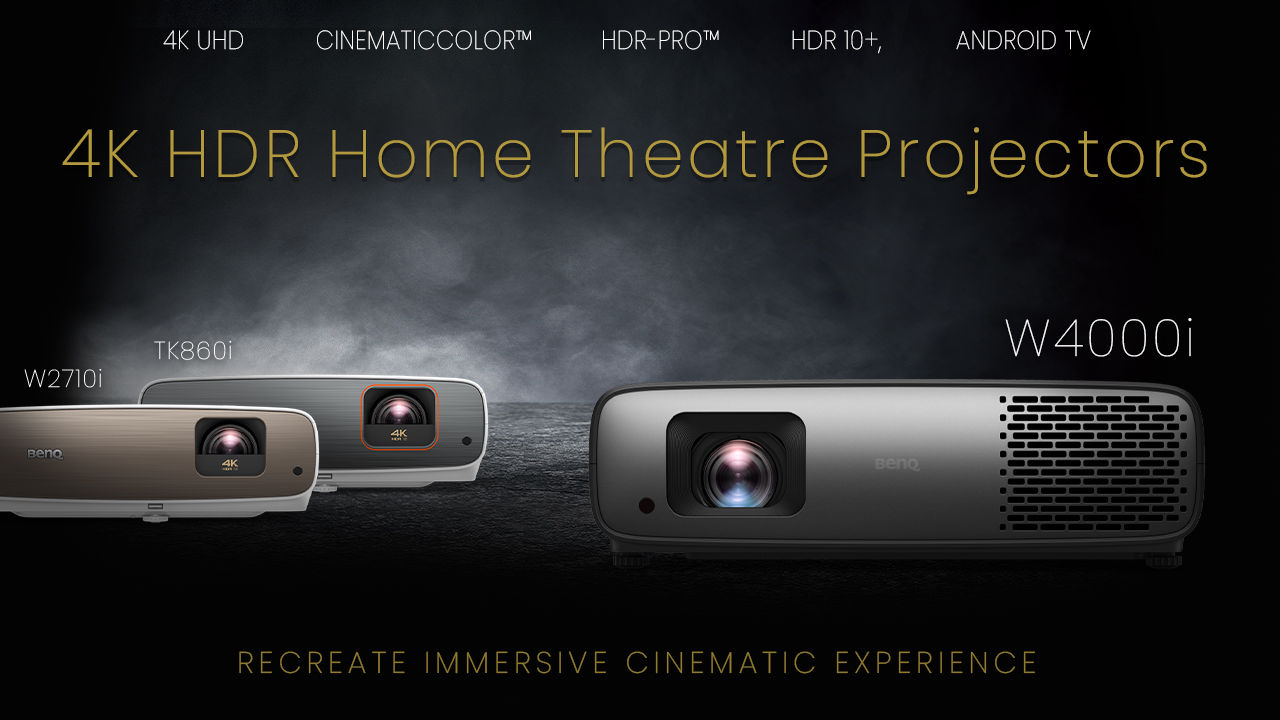 Los nuevos proyectores para el hogar de BenQ amplían la visión del cine en  casa con una calidad HDR increíble