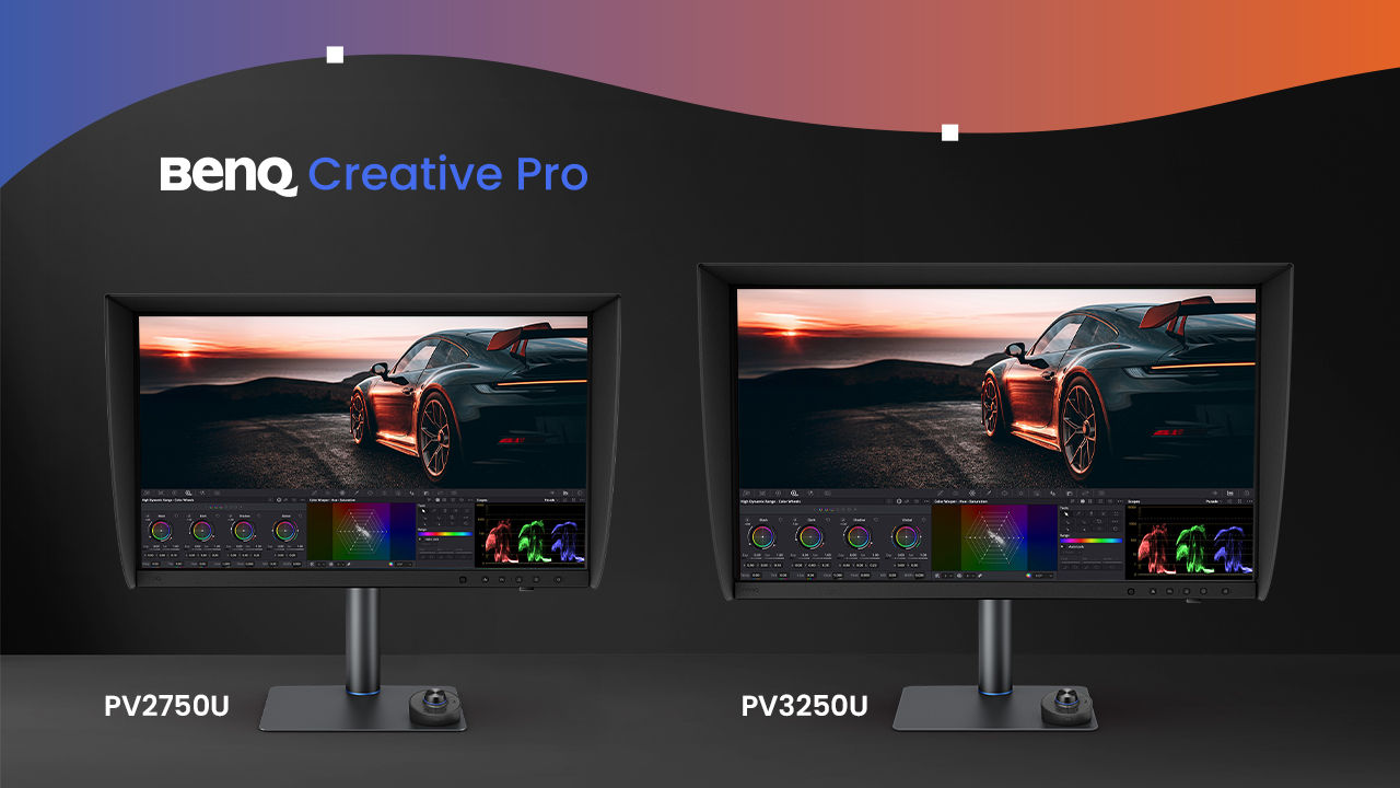 „BenQ Creative Pro“ pristato PV50 seriją: monitoriai, sukurti postprodukcijos procesams