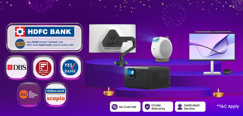 BenQ monitors & projectors online