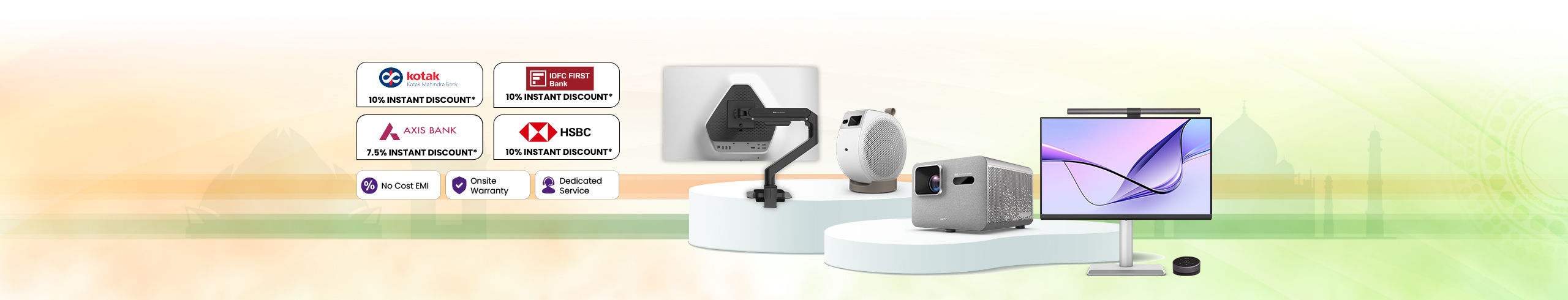 BenQ monitors & projectors online