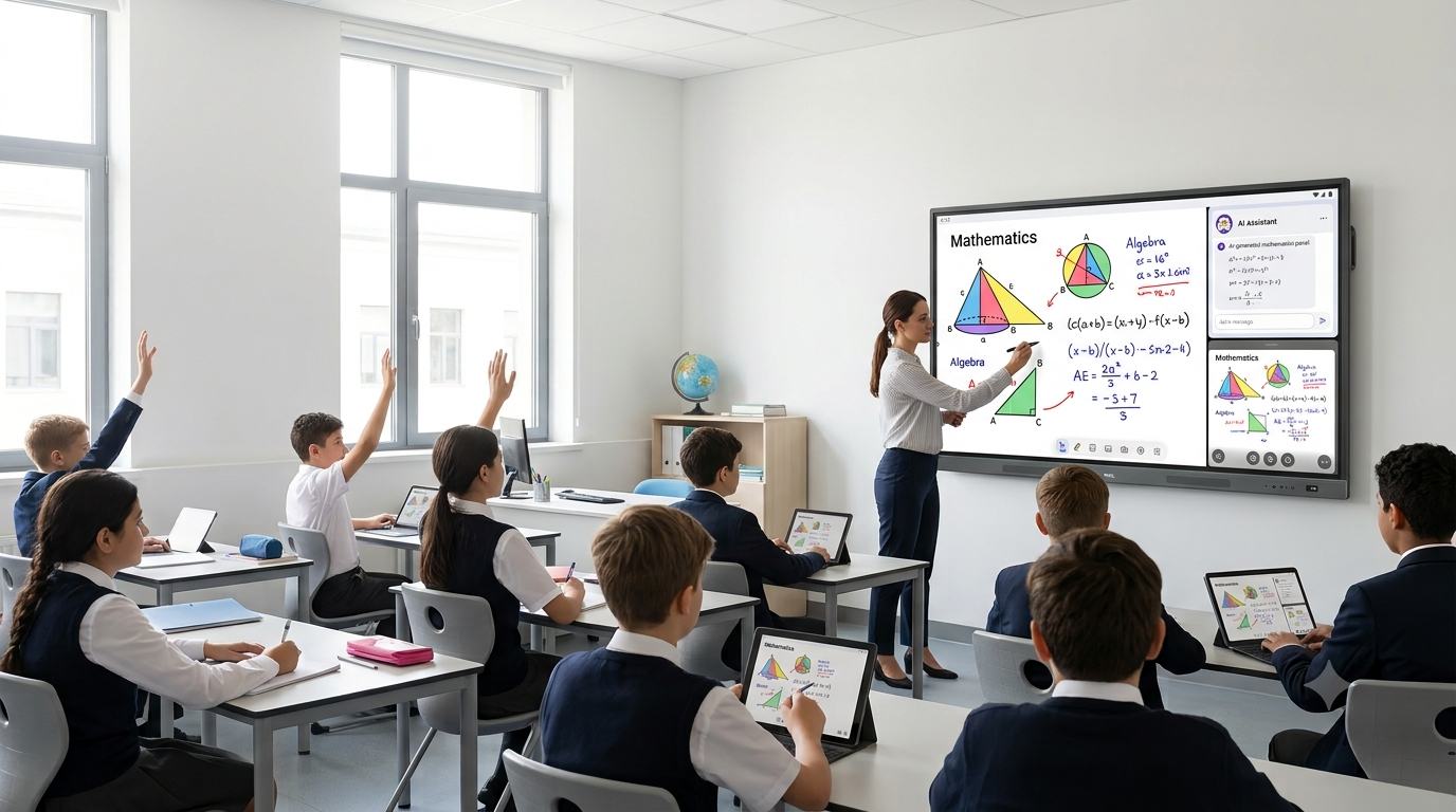 BenQ Board Pro RP05: The AI-Powered Interactive Display Built for Middle East Classrooms