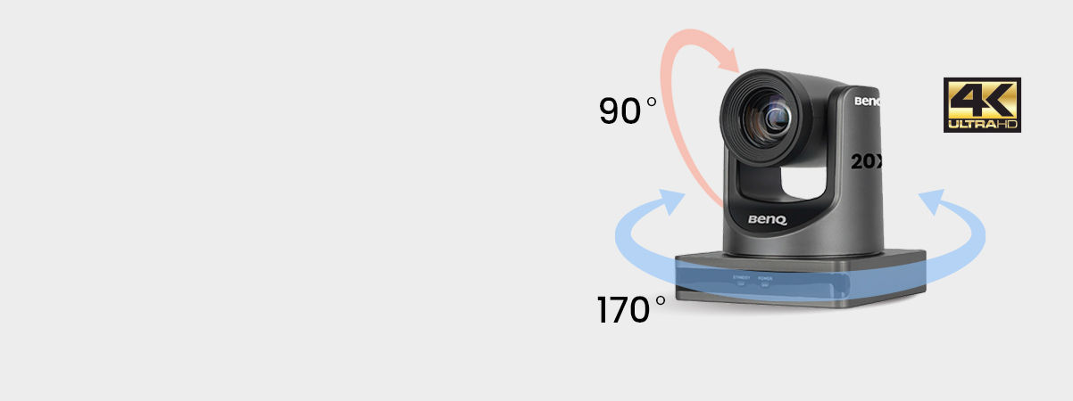 DVY23 features whisper-silent pan, tilt and zoom with 2D/3D noise reduction technology.