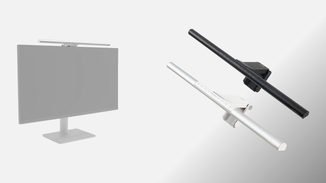 湾曲モニターライト BenQ ScreenBar Halo | ベンキュージャパン
