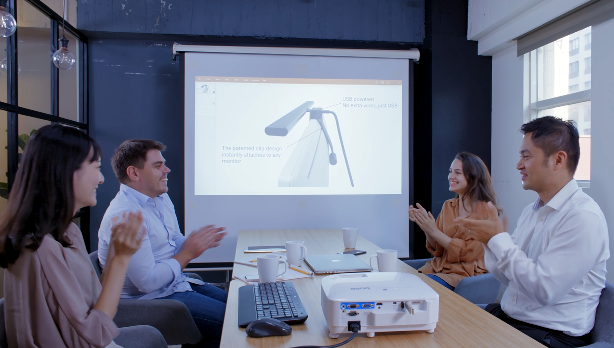 Easy wireless projection from your mobile devices. BenQ Wireless Smart Projector for your work or business presentation.   