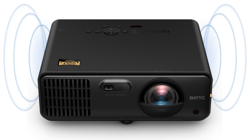 The LH835ST features a small size and sleek matte black finish that integrates seamlessly into SI equipment without causing distracting reflections during projection. 