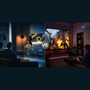 Projector vs. TV: Enhancing Big Screen Home Cinema and Gaming Experiences