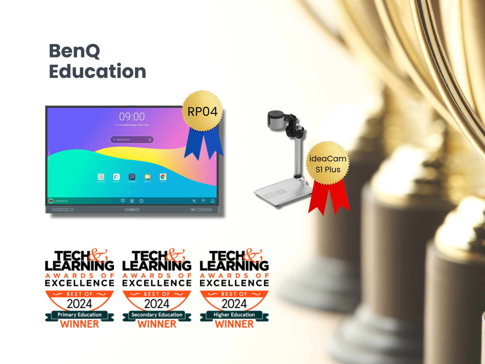 Wixie_BenQ_Picture - TandLAward Excellence 2024
