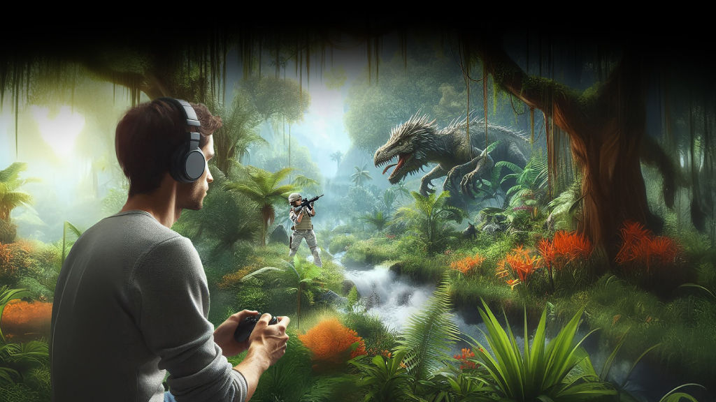 immersive gaming scenario