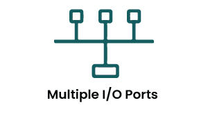 Multiple I/O ports