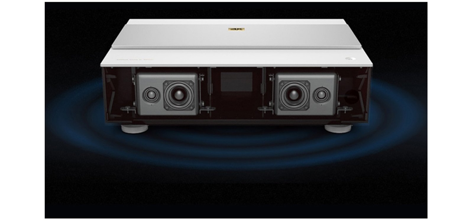 Soundqualität des neuen Laser Beamers von BenQ dank trevolo Lautsprechern