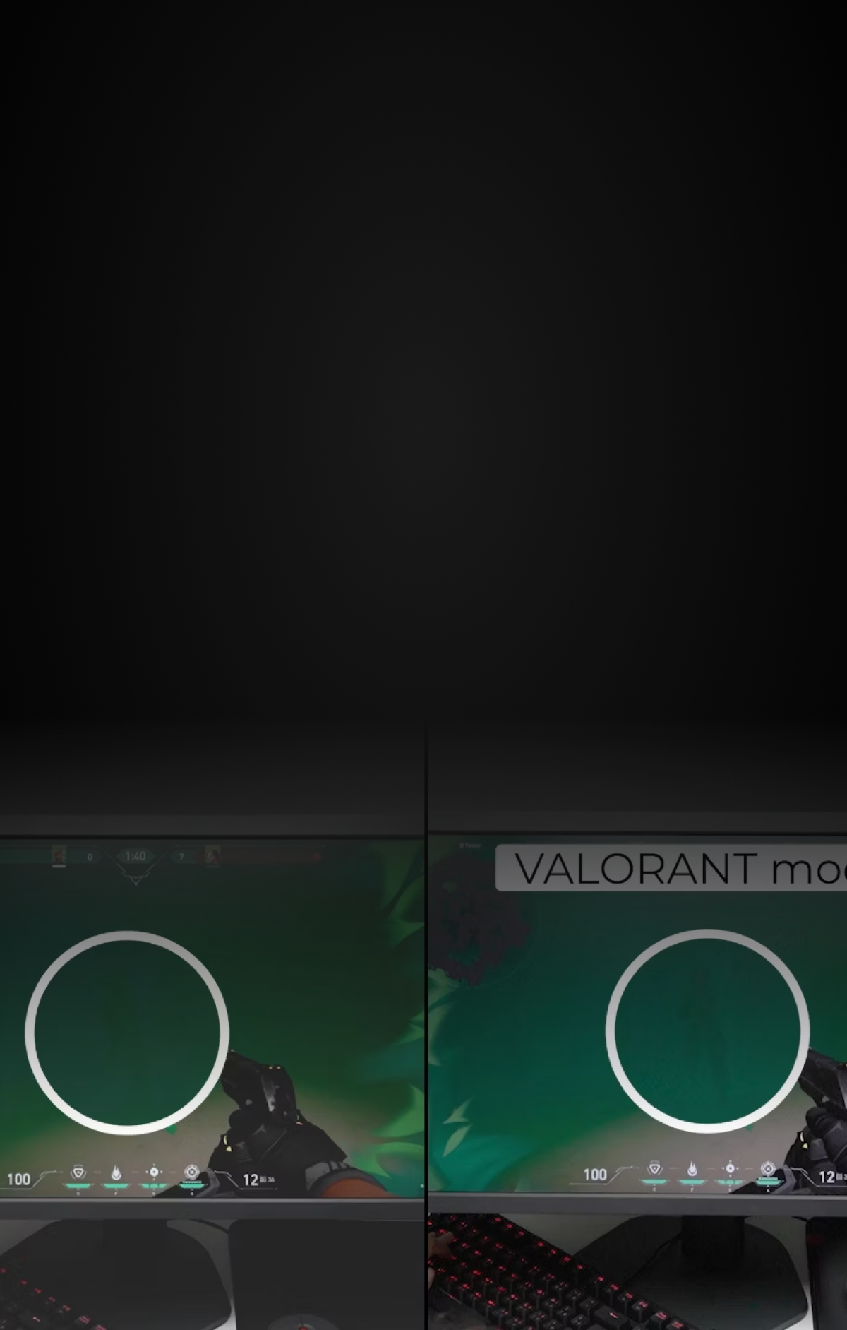 ZOWIE monitors include enhanced visibility for VALORANT.