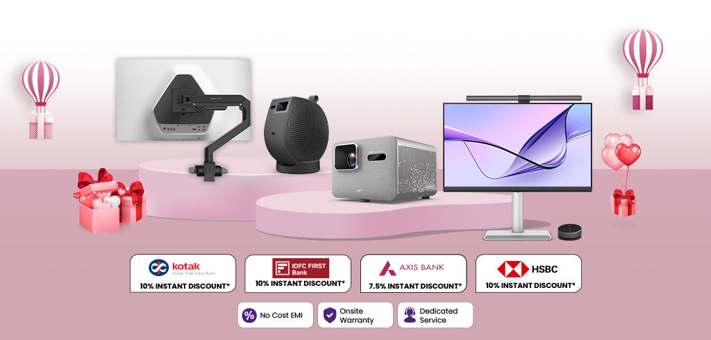 BenQ monitors & projectors online