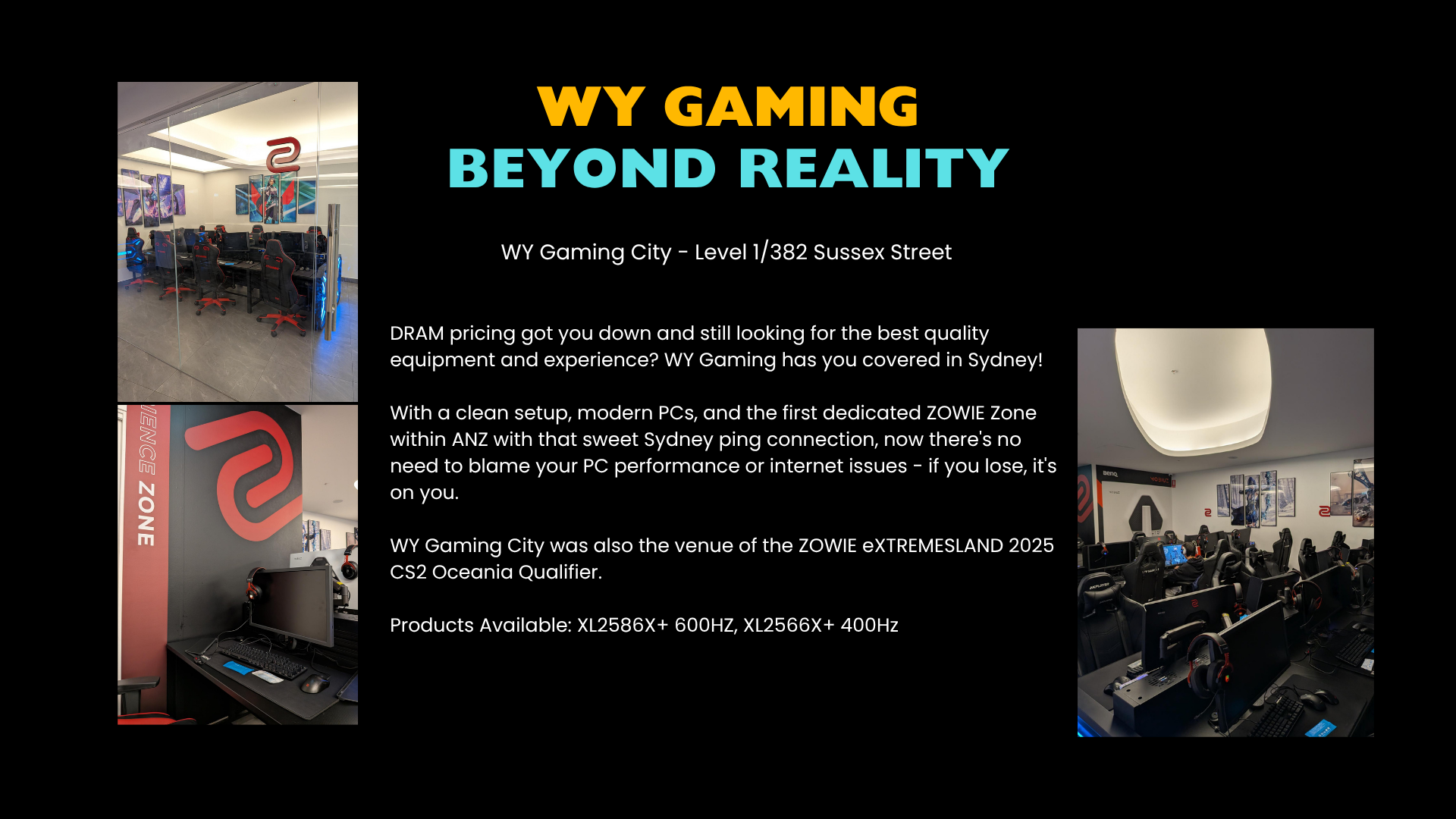 WY Gaming Beyond Reality - 1