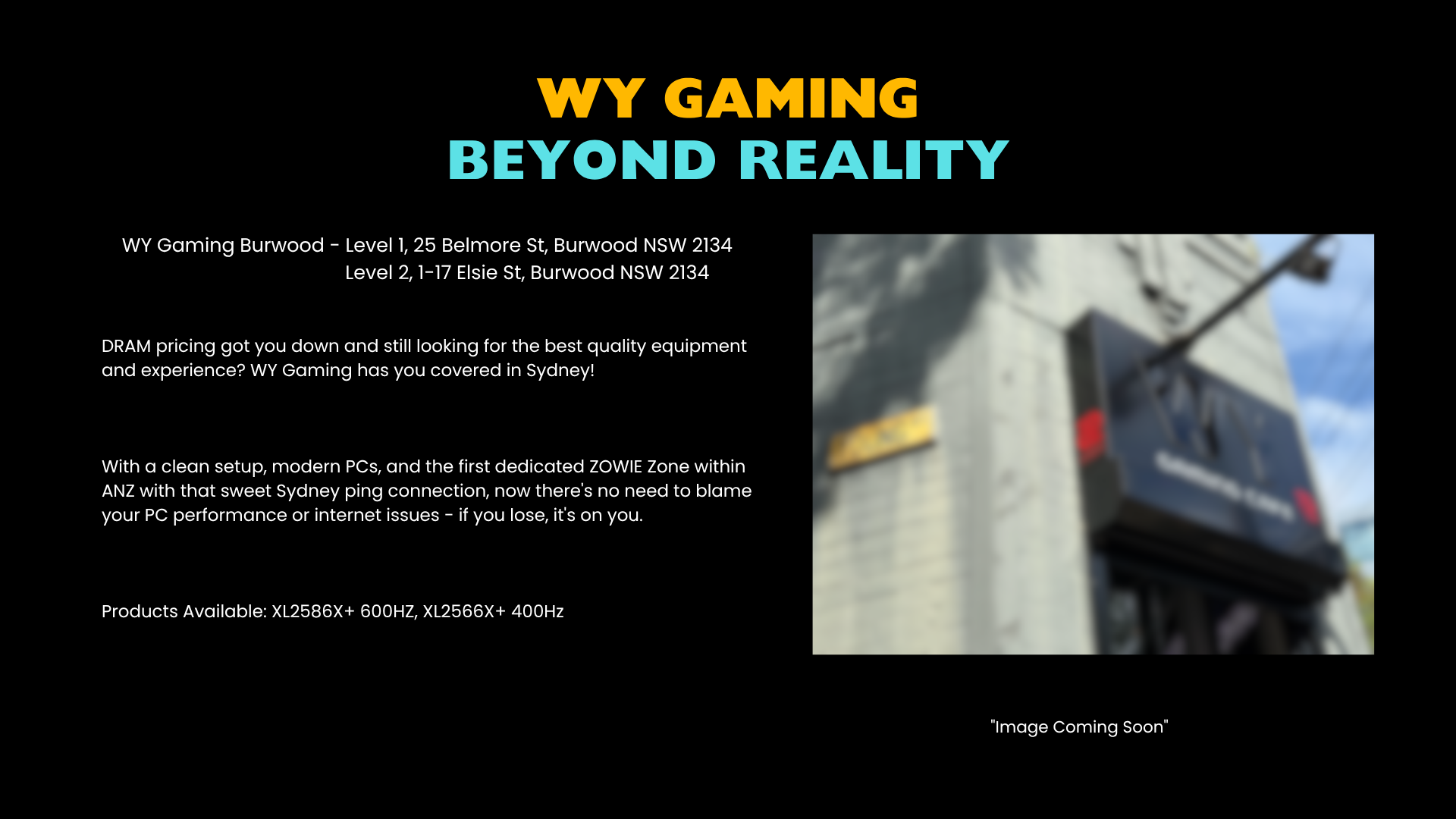 WY Gaming Burwood - 1