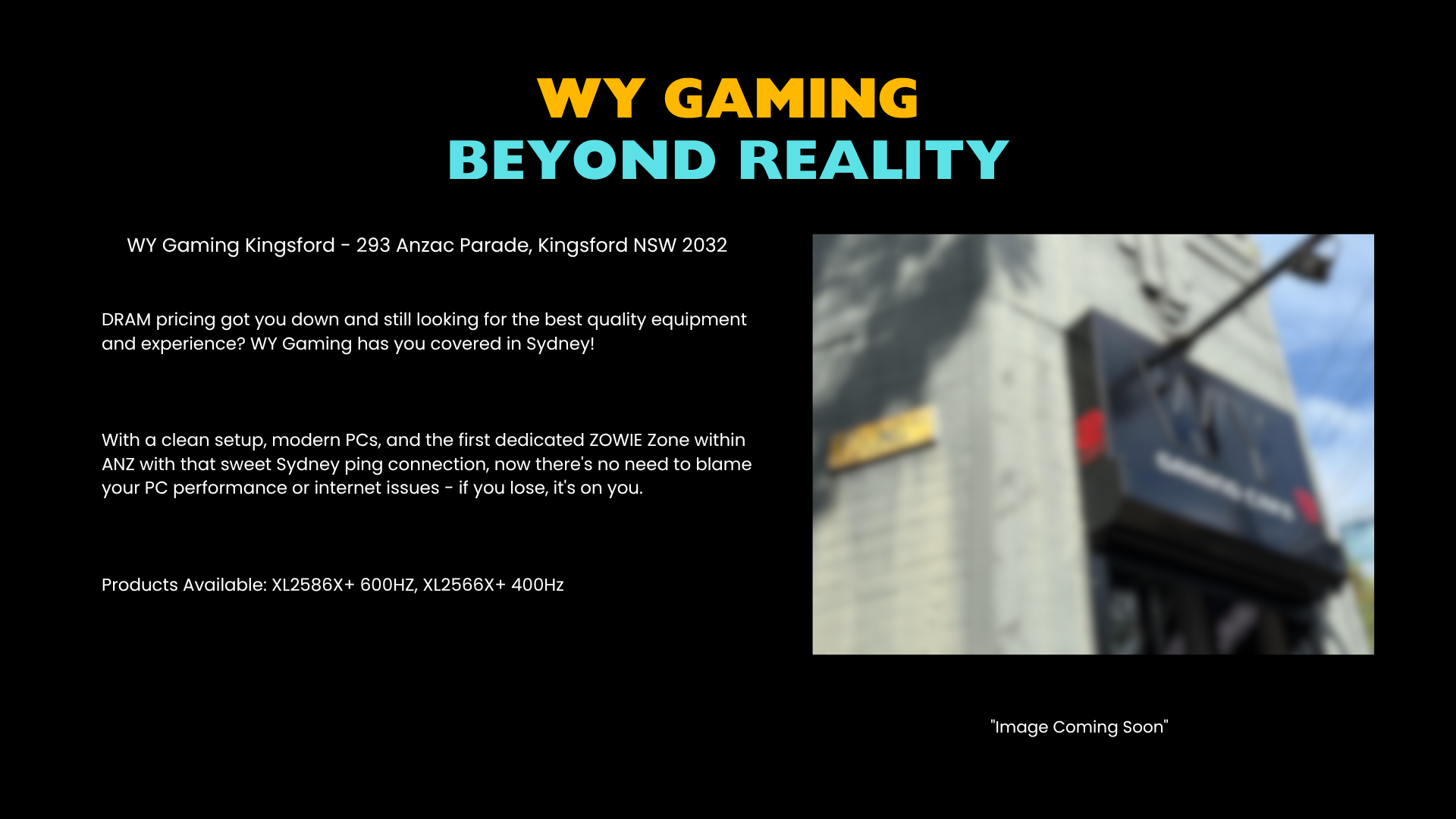 WY Gaming Kingsford - 1