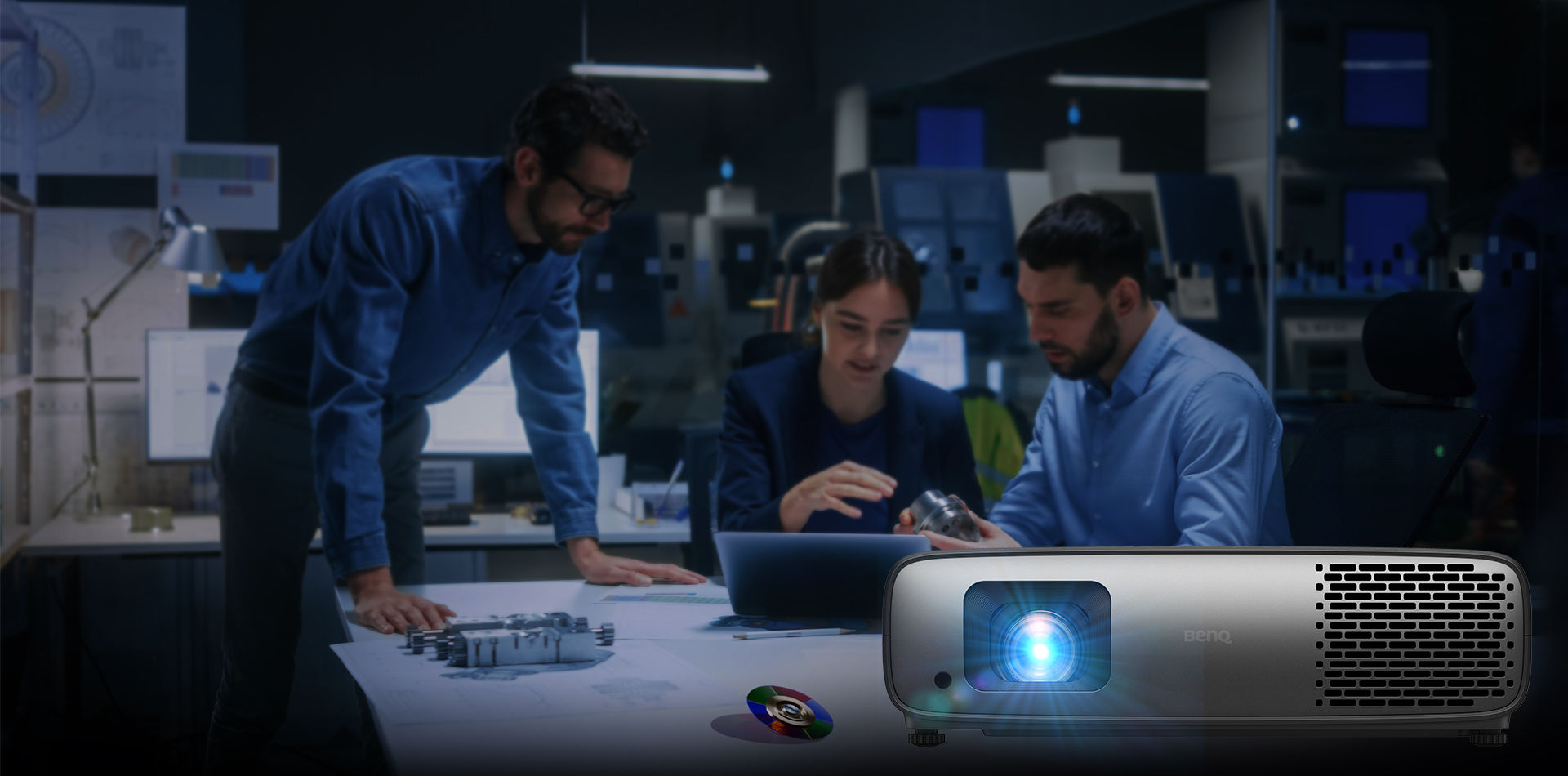 BenQ color expert team create