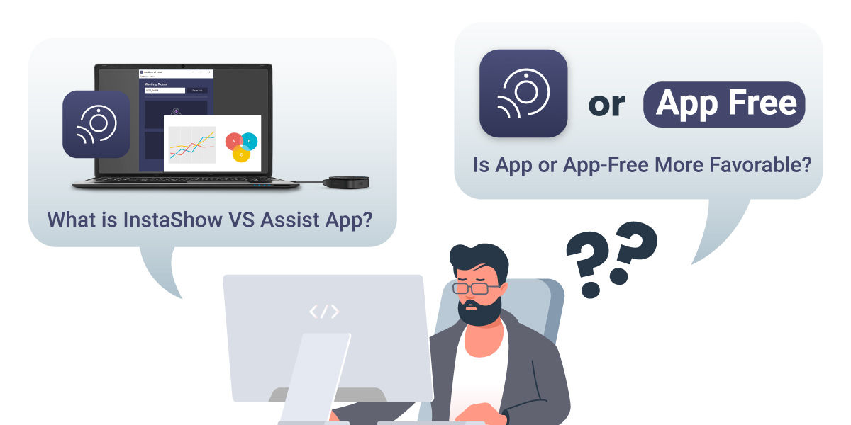 What is InstaShow VS Assist App? Is App or App-Free More Favorable?
