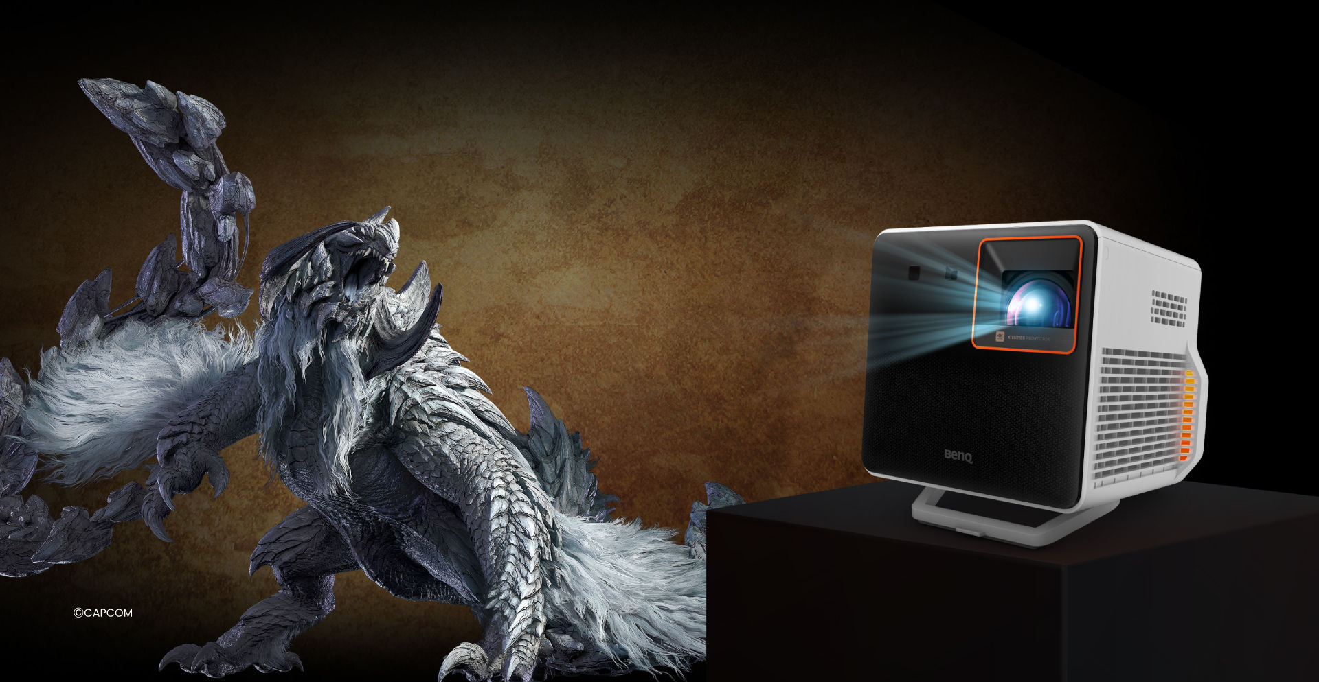 X300G | 4K HDR 行動短焦遊戲投影機，低延遲三坪機