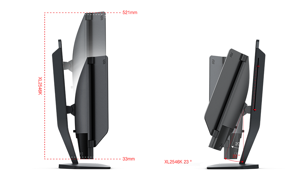 XL2546 and XL2566K adjustment comparison