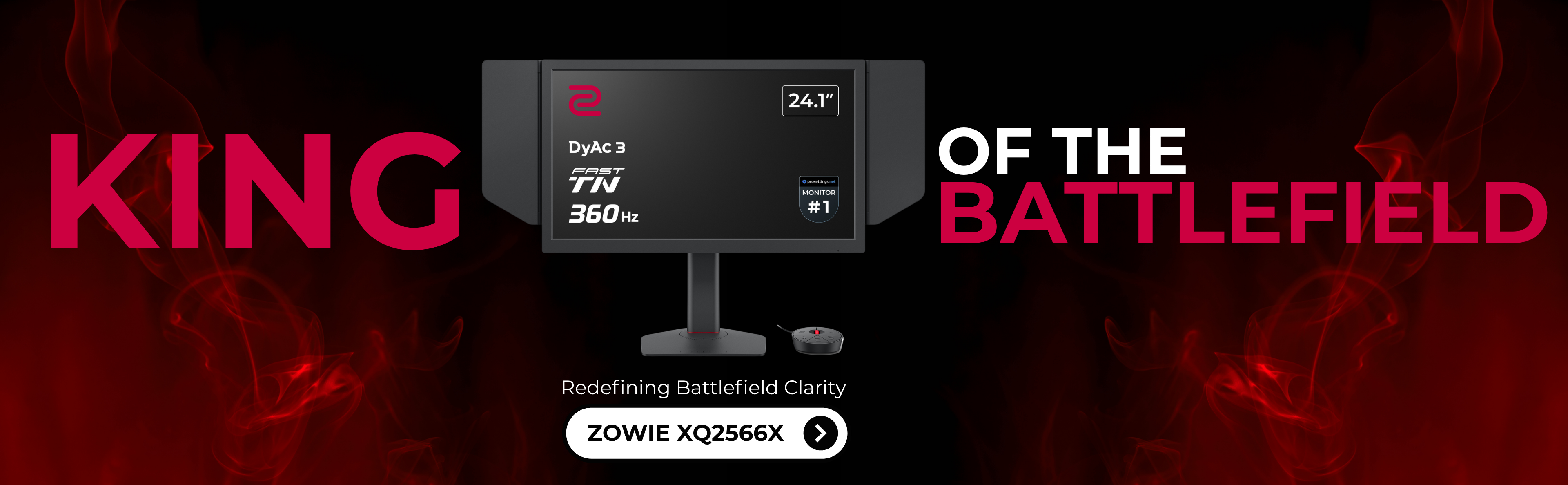 Zowie banner - XQ Launch - 2