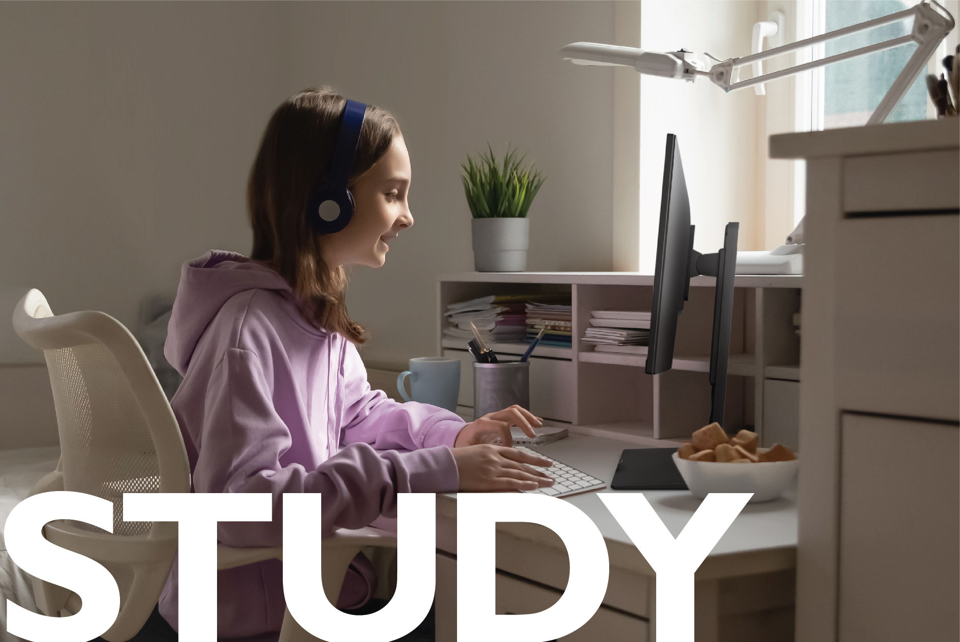Monitor for study Click here