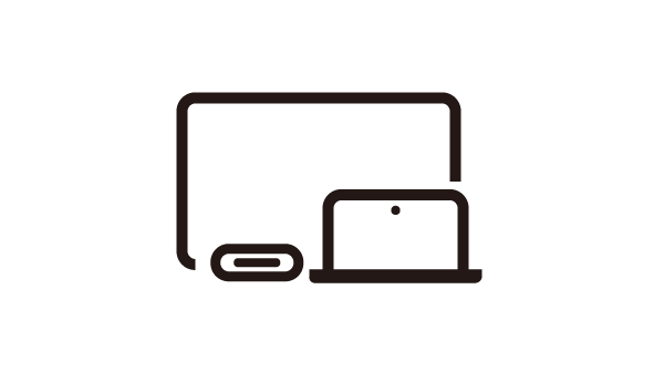 Multiple ports with USB-C charging