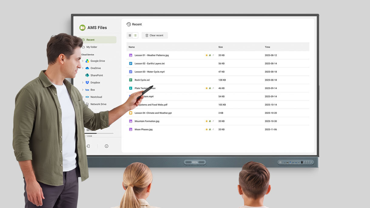 Whiteboard your way with BenQ Board