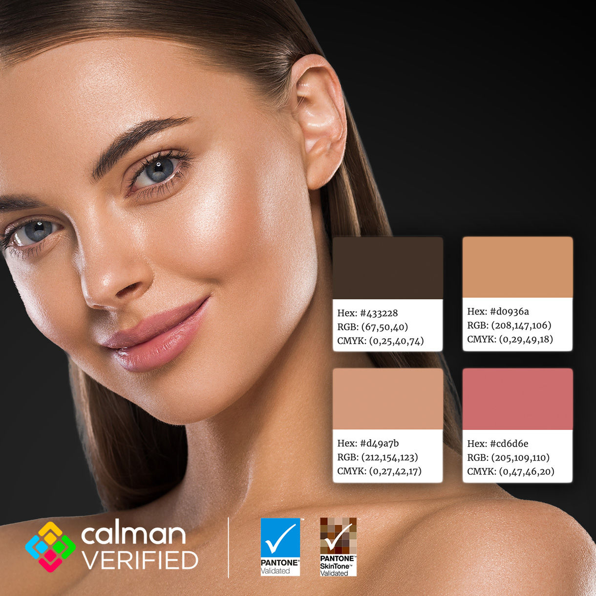 BenQ PhotoVue monitors earn Calman Verified, Pantone and Pantone SkinTone Validated status, appealing to whom appreciate products that realize authenticity in the display of real-world colors, and that accurately represent the world's palette of skin tones. Creative professionals demand excellence, and BenQ delivers.