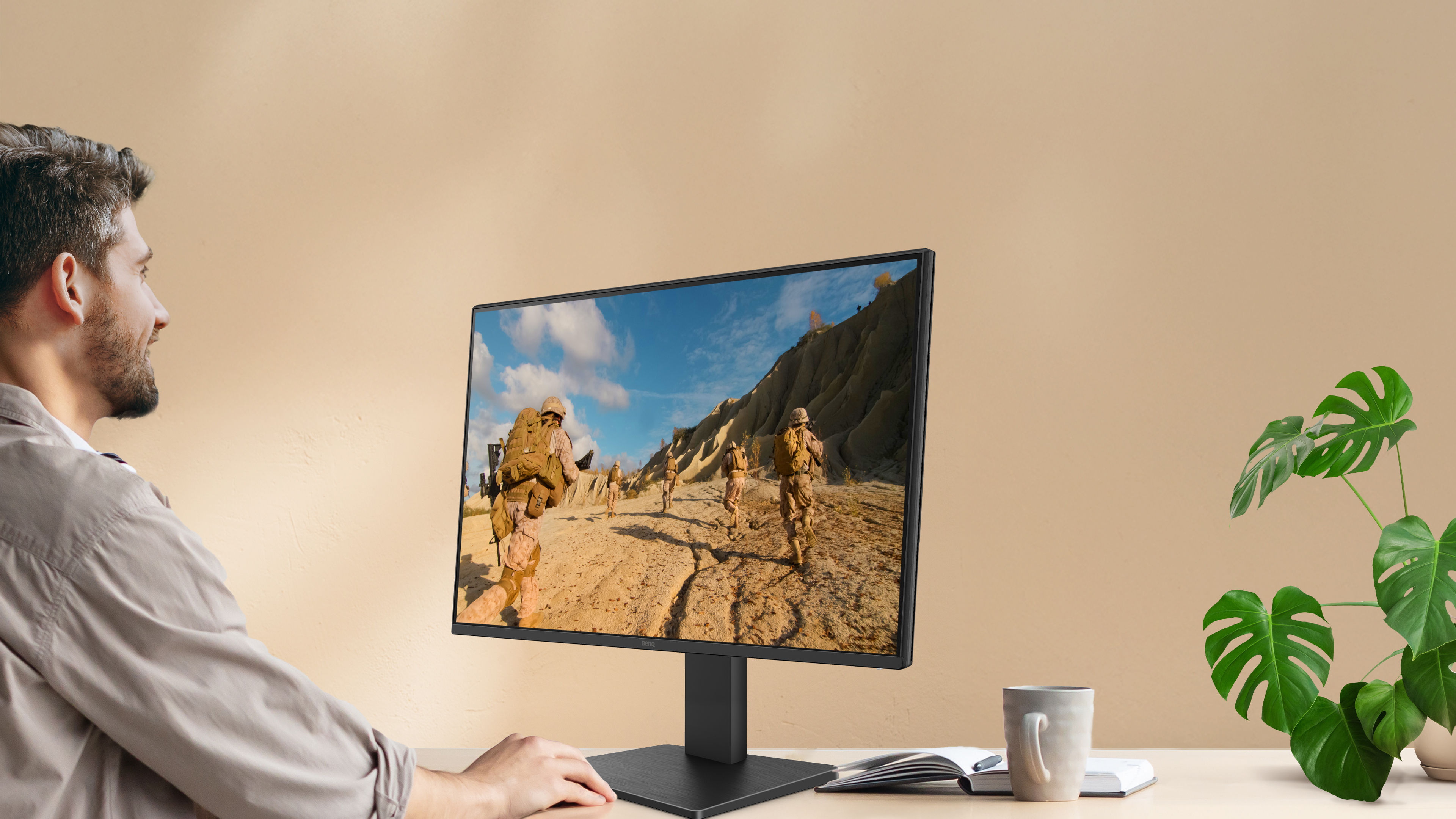 With a 99% sRGB IPS display, GW2491P delivers vivid, true-to-life colors from wide viewing angles for natural and comfortable viewing