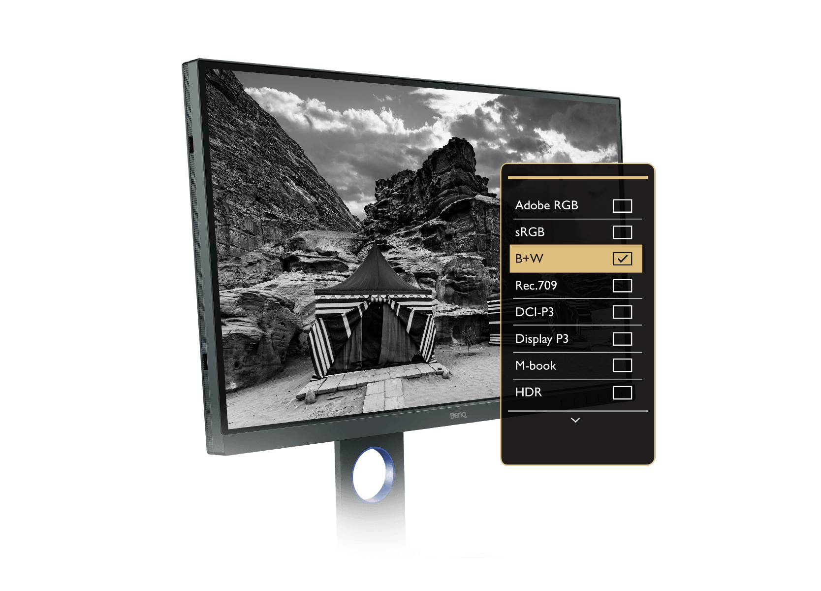 PhotoVue Photographer Monitor SW271C da 27 pollici 4K Adobe RGB