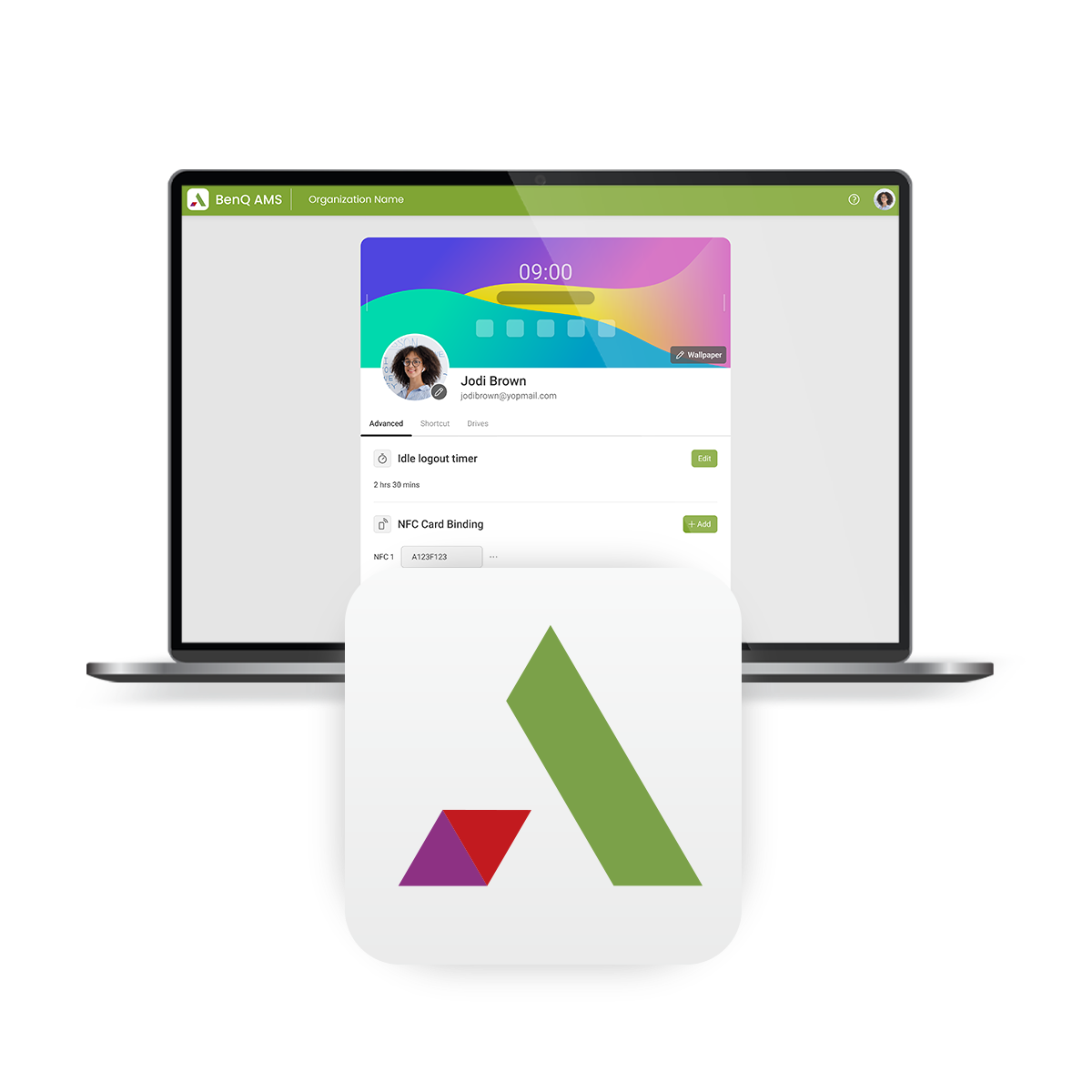 Customize your BenQ smart displays and access cloud services securely with ease.