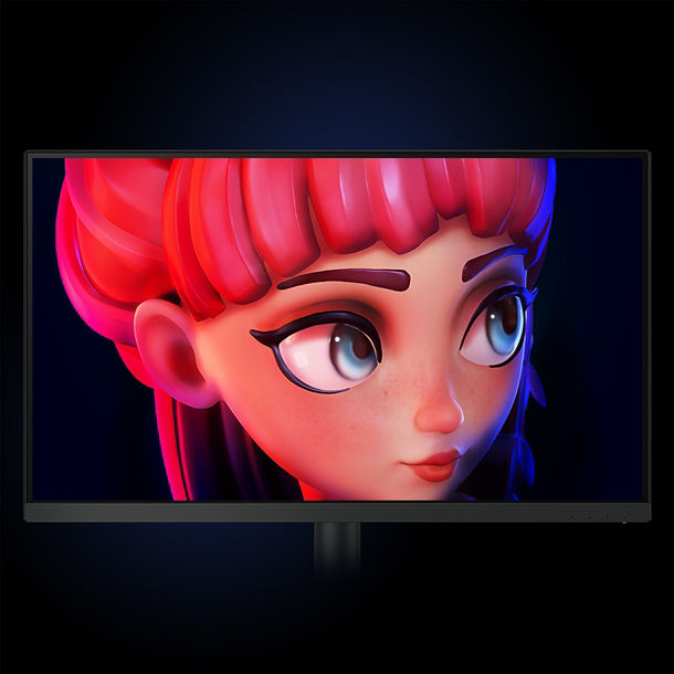 BenQ DesignVue Monitors Animation Mode Enhances the clarity of dark areas without overexposing bright regions.