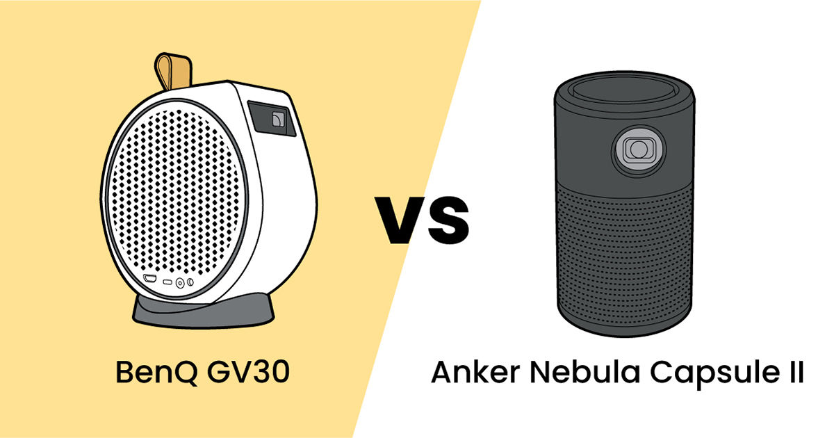 Anker Nebula Capsule II or BenQ GV for Ceiling Projection