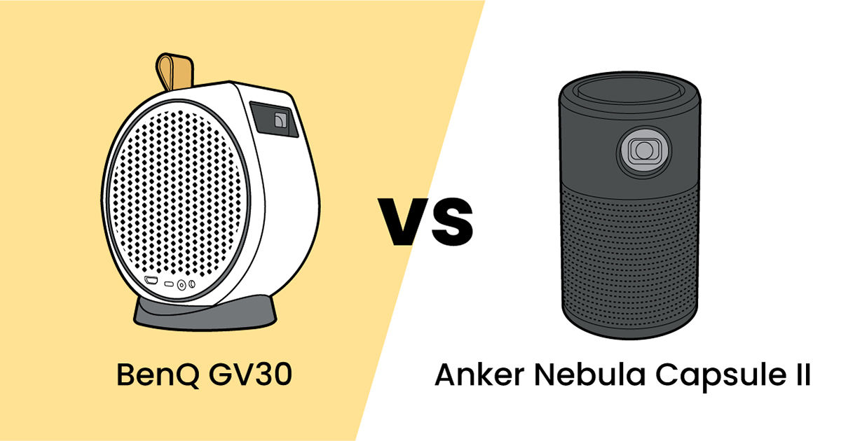 Anker Nebula Capsule II or BenQ GV30 for Ceiling Projection? | BenQ Canada