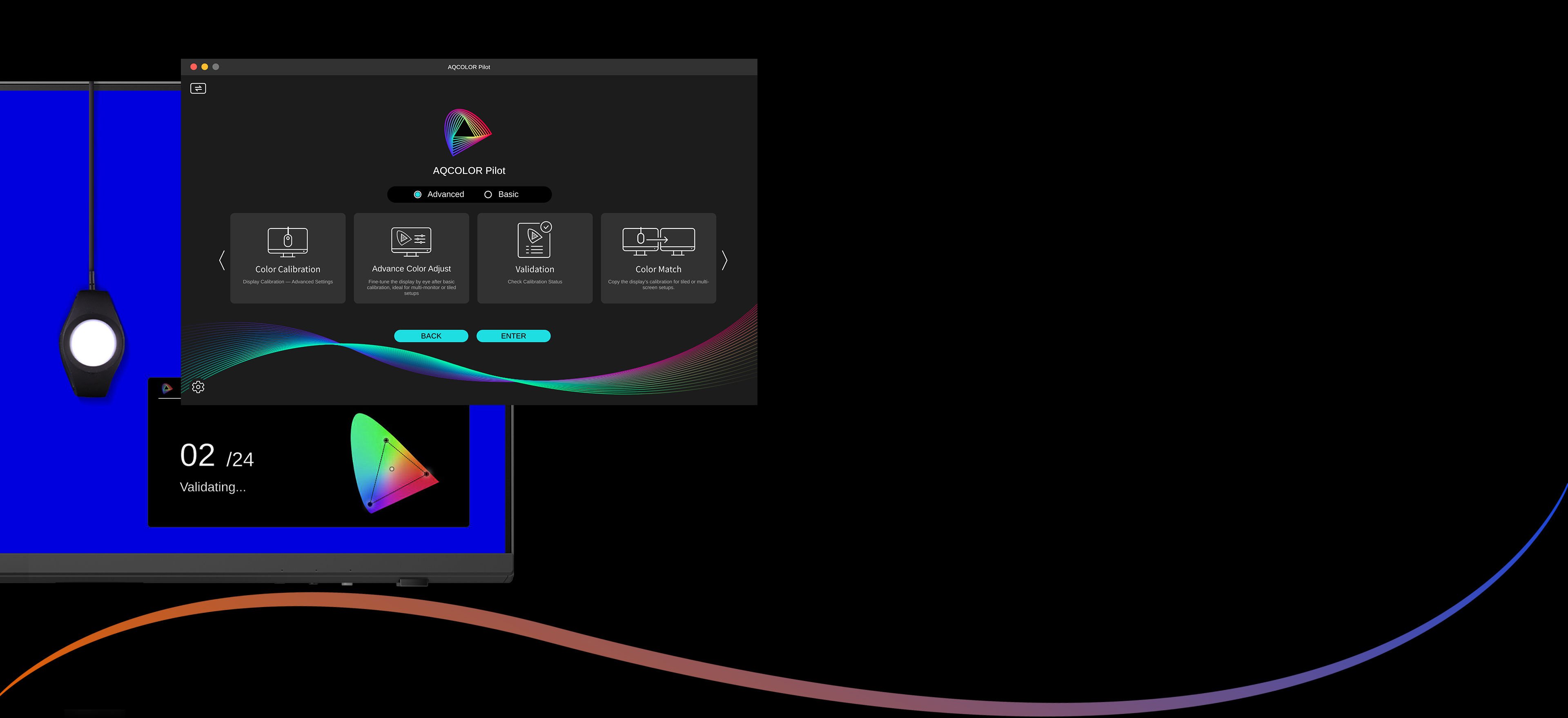 BenQ AQCOLOR ensures 'Accurate Reproduction,' delivering out-of-the-box color precision