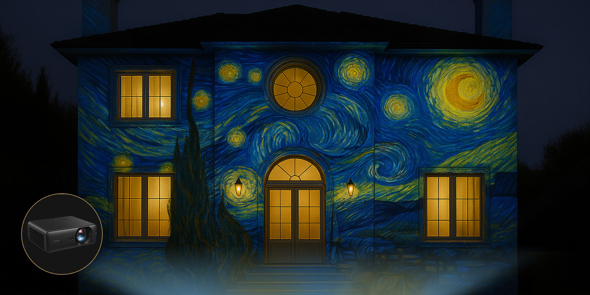 BenQ House Projection Mapping 