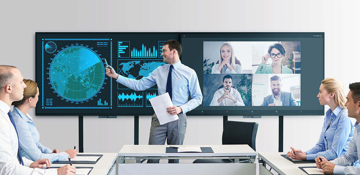 BenQ Duoboards create power users and powerfully productive meetings.