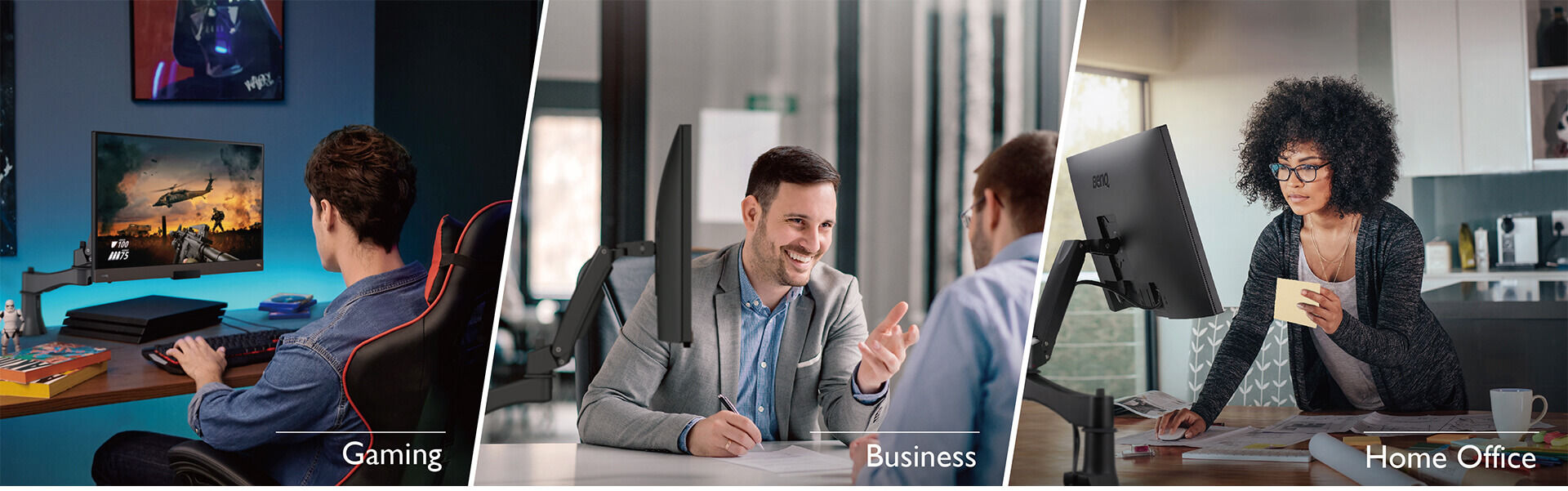 AS10 adjustable monitor arm