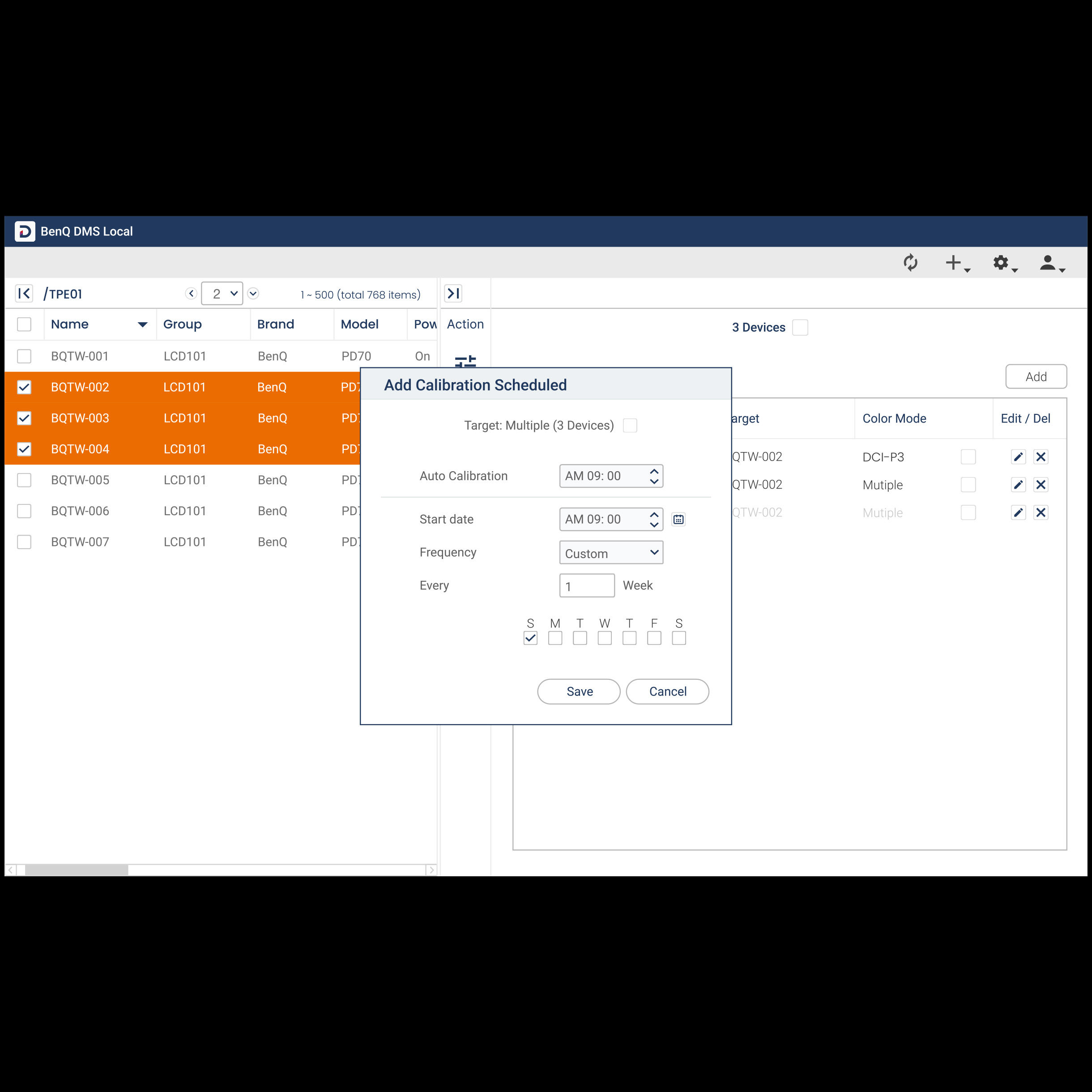 Automatic Scheduling