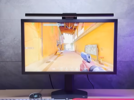 バックライトと間接照明の効果