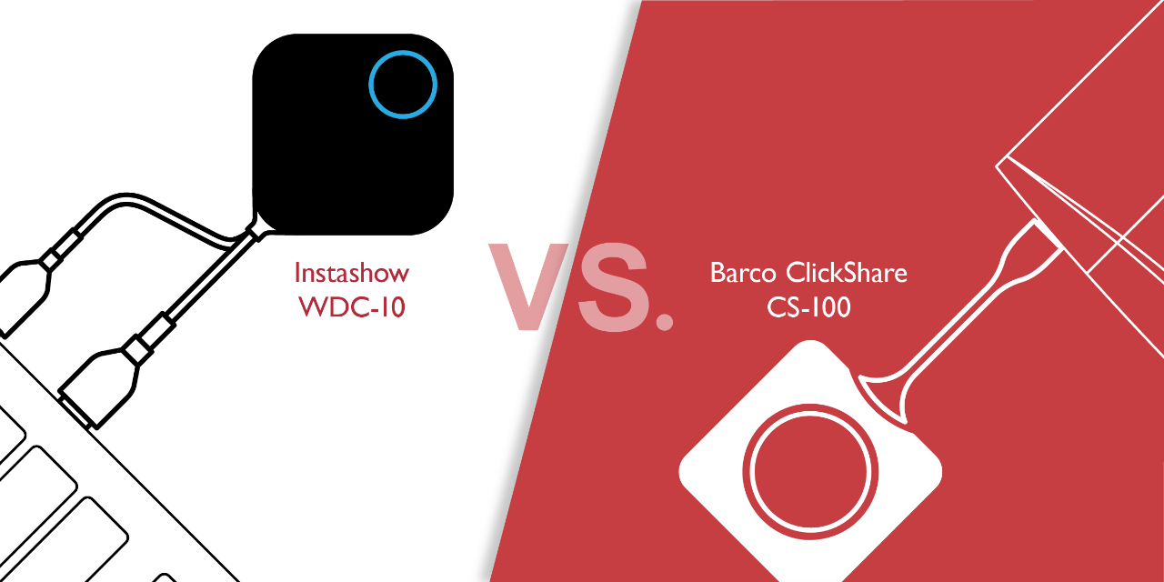 What is the difference between Barco ClickShare CS-100 and