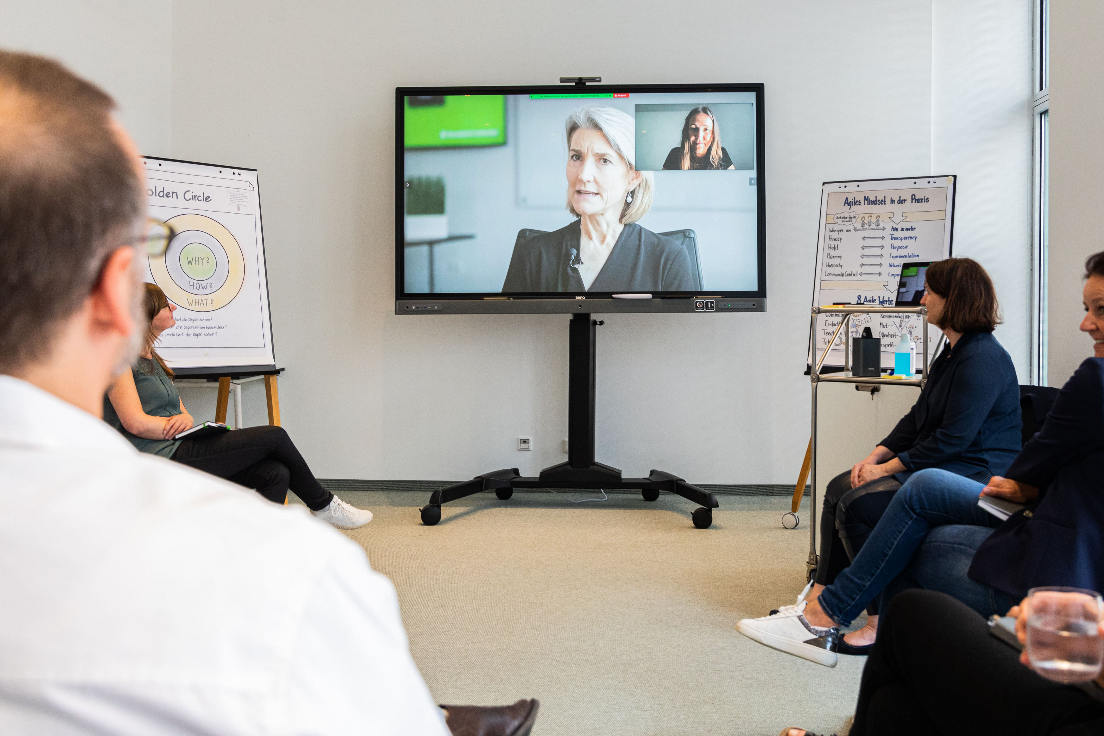 Videokonferenzen mit BenQ Lösungen 