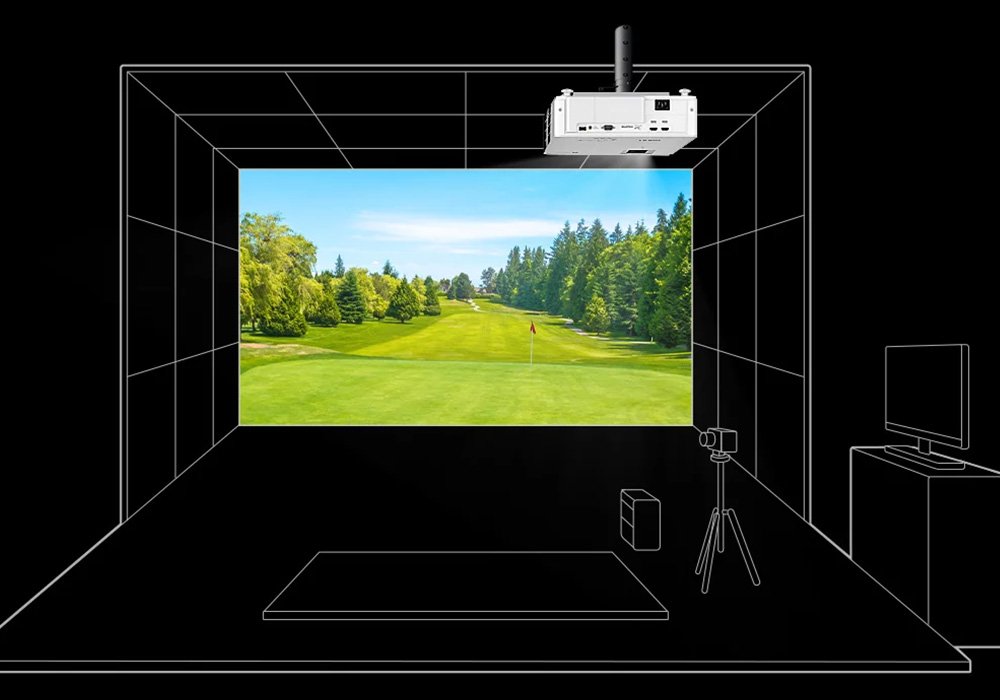 How to Choose the Right Launch Monitor and Projector Based on Your Space