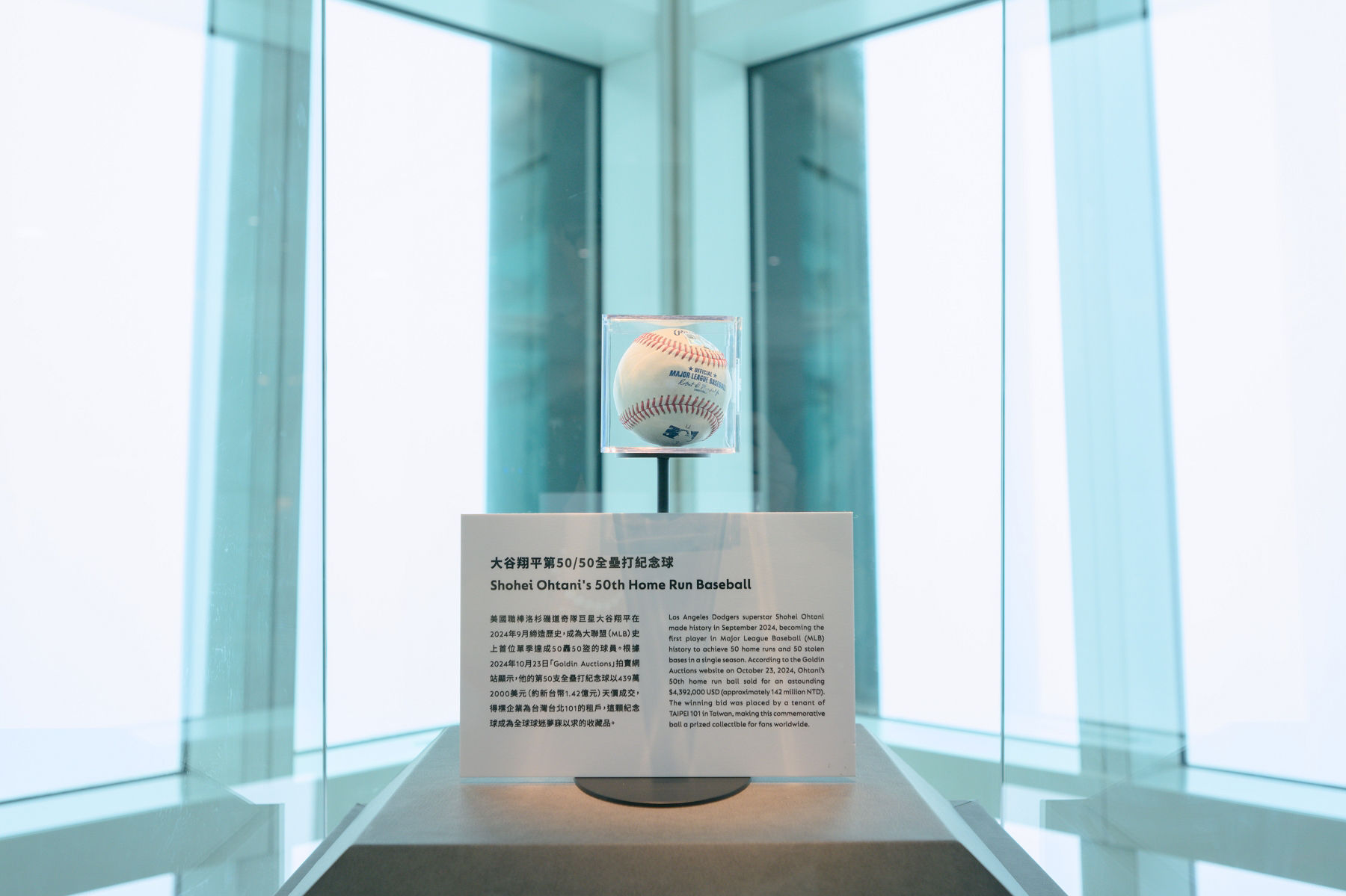夢想高飛特展「50_50」紀念球盛大開展 - 101 提供新聞照片