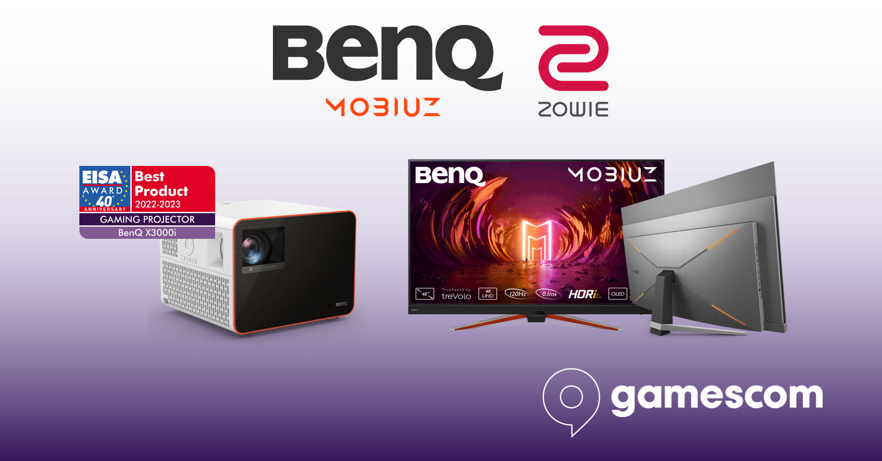 BenQ lance un écran pour joueur : 120 Hz, mode FPS et simulation d