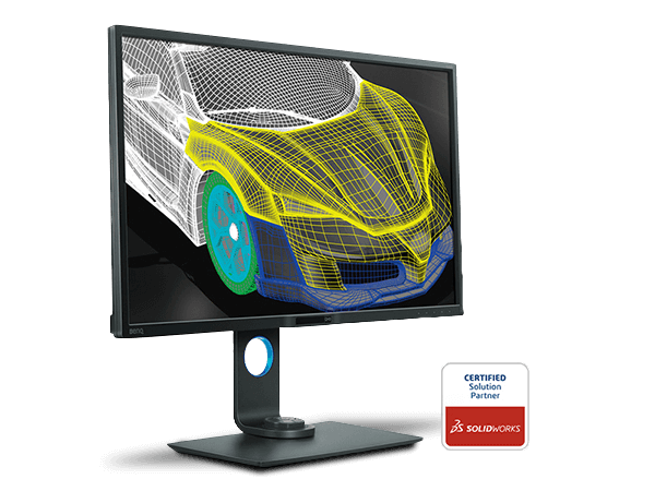 Eine kontrastreiche Darstellung von feinen Linien und Formen ist mit den CAD/CAM-Modus des PD3200U gesichert.