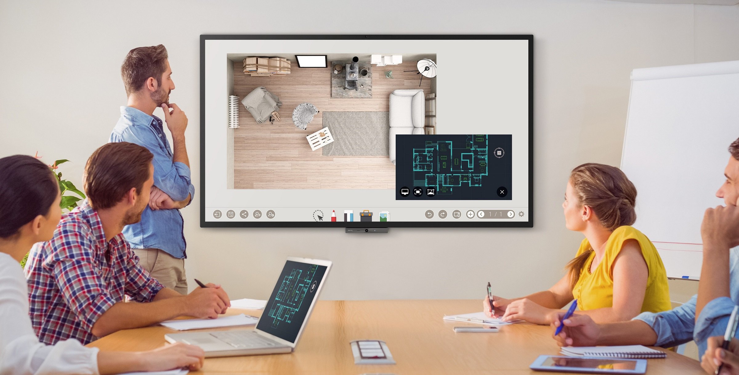 BenQ DuoBoard interactive displays, now qualified to be listed in the AWS Partner Device Catalog, work seamlessly with Amazon Web Services to deliver successful IoT solutions